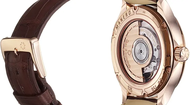 Carl F. Bucherer Manero AutoDate in Rose Gold