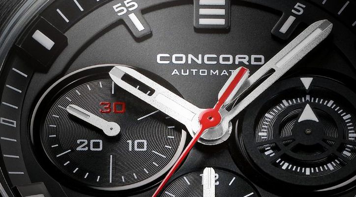 Concord C2 Chronograph Matte-Black (Refs. SKU 0320141 / 0320138)