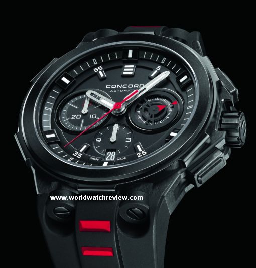 Concord C2 Chronograph Matte-Black 0320141