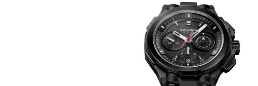Concord C2 Chronograph Matte-Black (Refs. SKU 0320141 / 0320138)