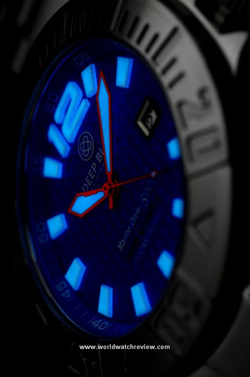 Deep Blue Marine Diver 500 (luminous dial, blue)