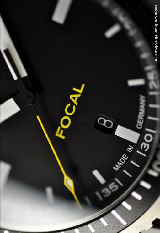 Dievas Focal 500M (dial, detail)