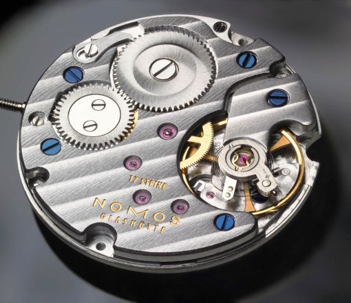 ETA Peseux 7001 manual-wind caliber modified by Nomos