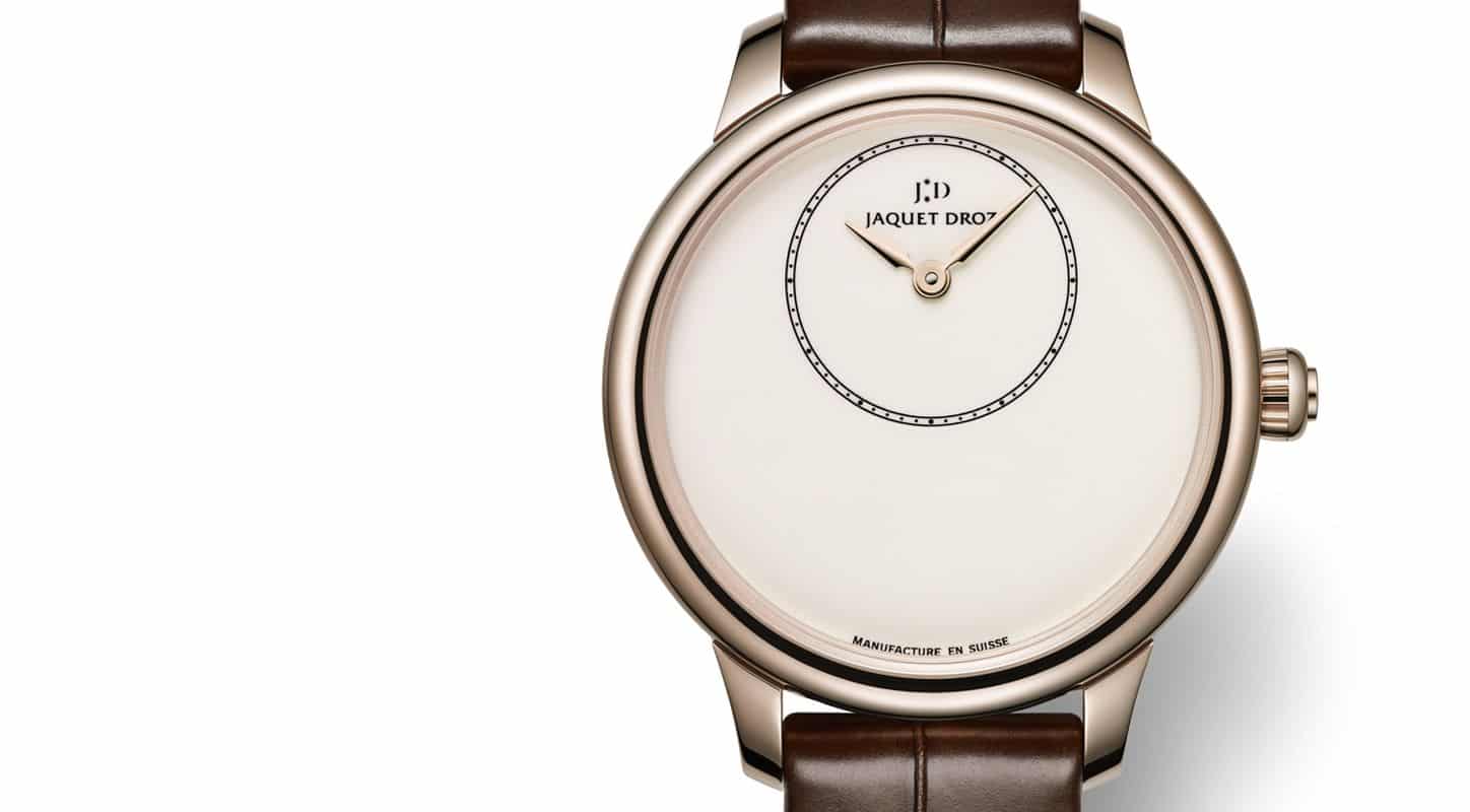Jaquet Droz Petite Heure Minute Ivory Enamel (Ref. J005003200)