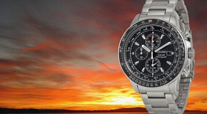 Seiko Solar Pilot (Loud) Alarm Chronograph | WWR