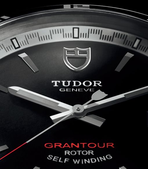 Tudor Grantour Date Automatic 20500N (dial, detail)