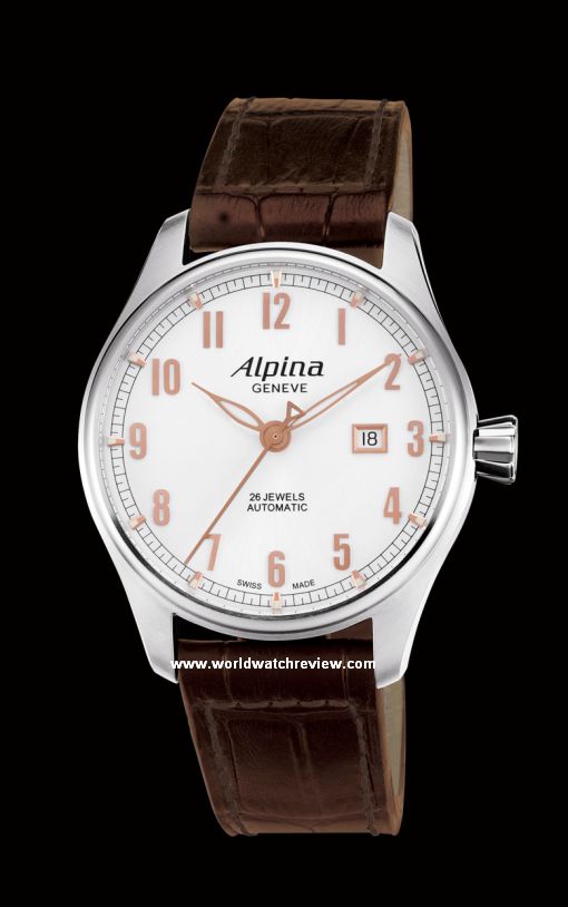 Alpina Startimer Classic (Ref. AL-525SCR4S6) front view