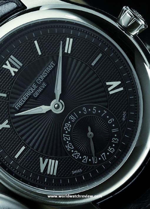 Frederique Constant Maxime Manufacture Silicium (dial, detail)