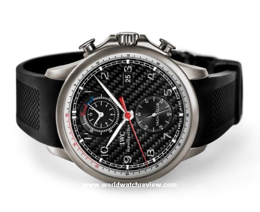 IWC Portuguese Yacht Club Chronograph Edition "Volvo Ocean Race 2011-2012" (front view)