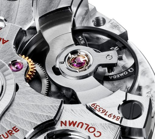 Omega Co-Axial Caliber 9300 (escapement, detail)