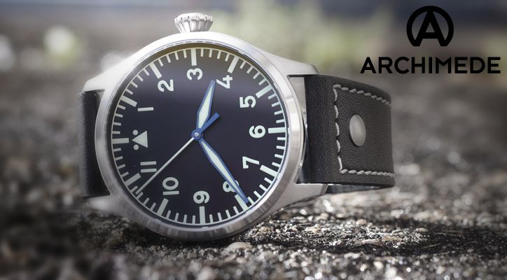 Archimede Pilot 39H Historic Automatic