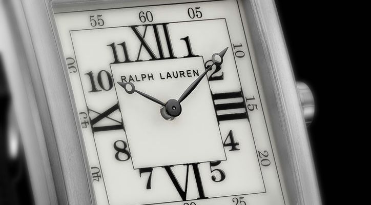 Ralph Lauren Slim Classique Square Ladies Watch