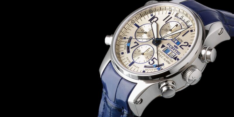 Fortis F-43 Flieger Chronograph Alarm GMT Limited Edition (Ref. 703.20.92 LC05)