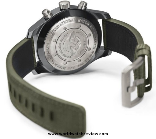 IWC Big Pilot Top Gun Miramar (solid titanium case back)