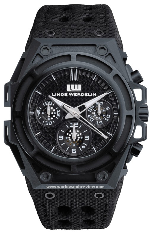 Linde Werdelin SpidoSpeed Anthracite DLC (front view)