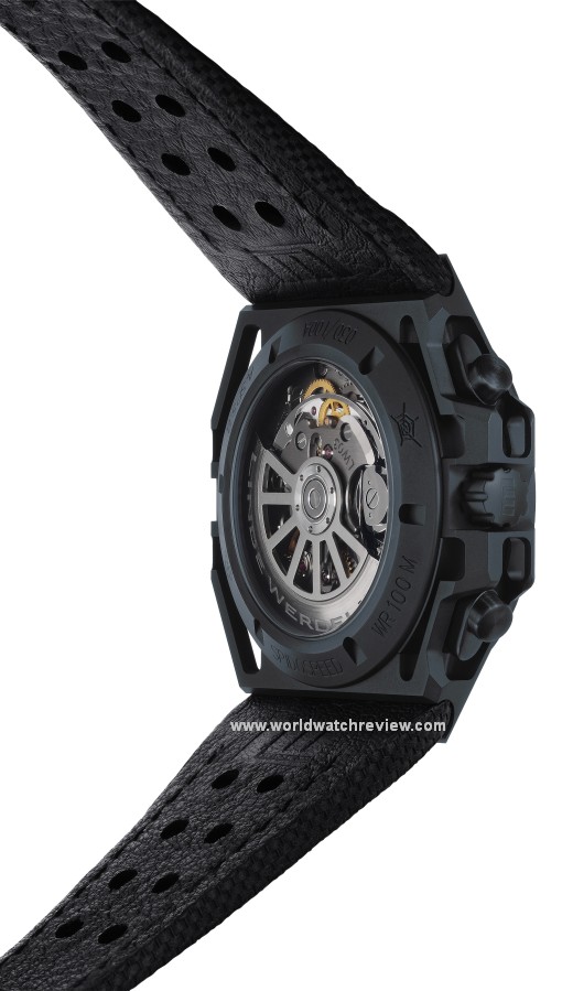 Linde Werdelin SpidoSpeed Anthracite DLC (sapphire case back)