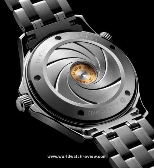 Omega Seamaster James Bond 50th Anniversary (barrel stamped case back)