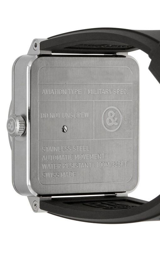 Bell & Ross BR03-90 Grande Date & Reserve de Marche Automatic (engraved caseback)