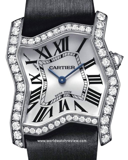 Cartier Tank Folle in white gold and diamonds