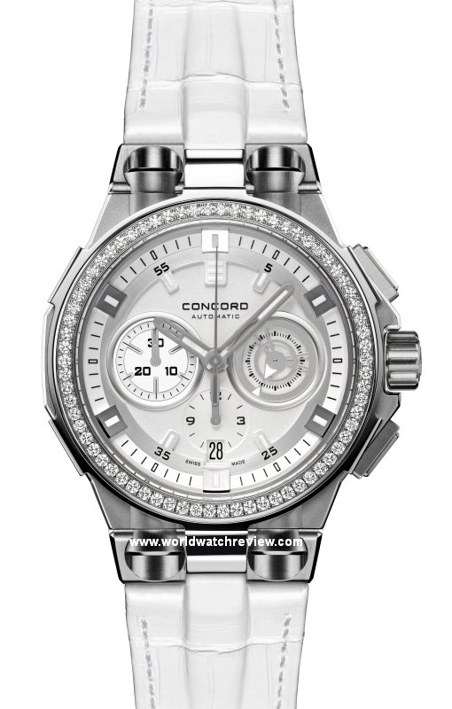 Concord C2 Chronograph White