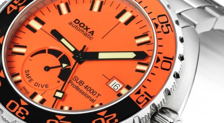 Doxa SUB 4000T Professional Diver with Sapphire Bezel
