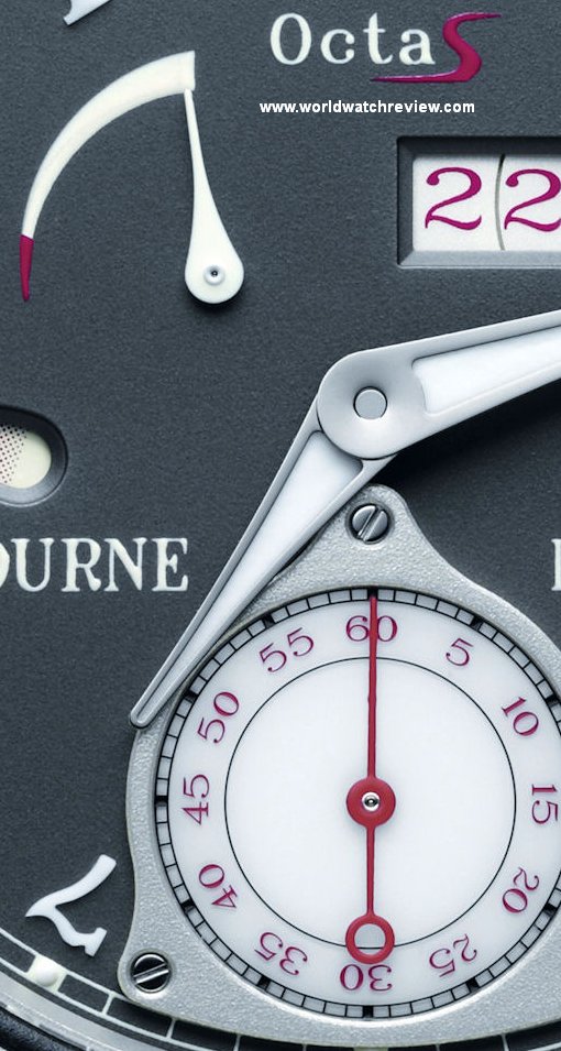 F.P. Journe Octa Sport (dial, detail)