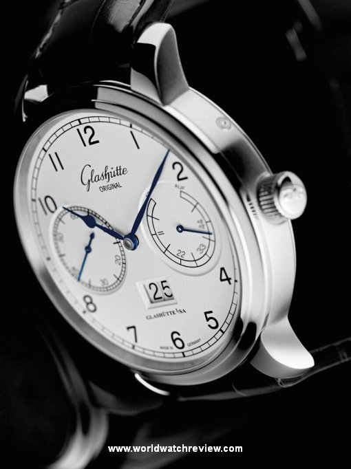 Glashutte Original Senator Observer in stainless steel