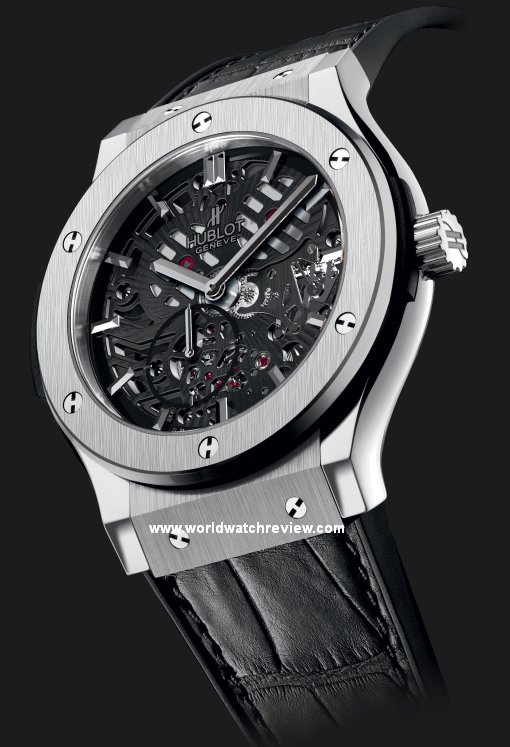 Hublot Classic Fusion Extra-Thin Skeleton in Titanium