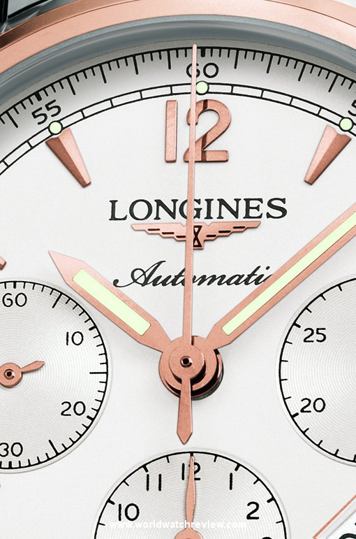 Longines Saint-Imier Chronograph (dial, detail)