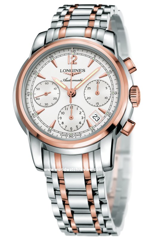 Longines Saint-Imier Chronograph in gold and steel (Ref. L2.753.5.52/72.7)