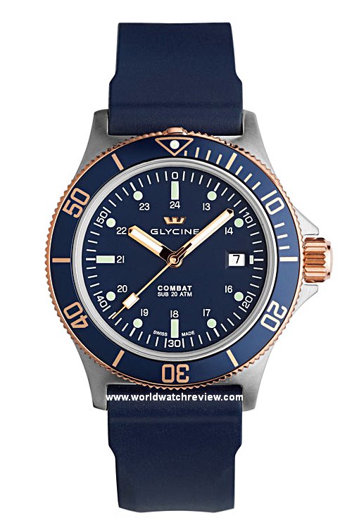 Glycine Combat Golden Eye Automatic (blue dial)