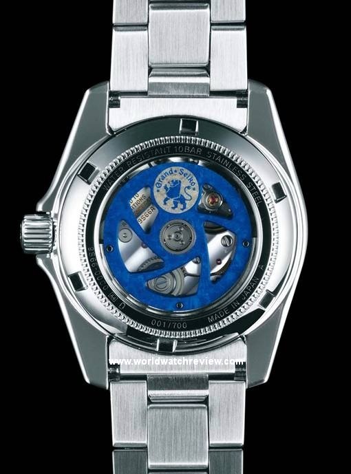 Grand Seiko GMT 10th Anniversary Edition (sapphire case-back)