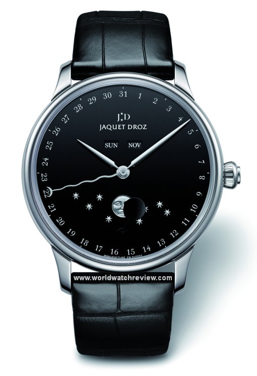 Jaquet Droz The Eclipse Onyx (front view)