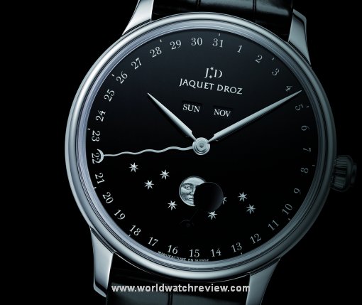 Jaquet Droz The Eclipse Onyx in Stainless Steel (Ref. J012630270)