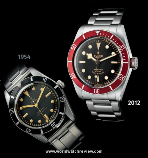 Tudor Heritage Black Bay and the 1954 Tudor 7922