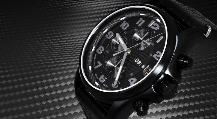 Luminox Valjoux Field Chronograph 1860 Blackout (Ref. A.1861.BO)