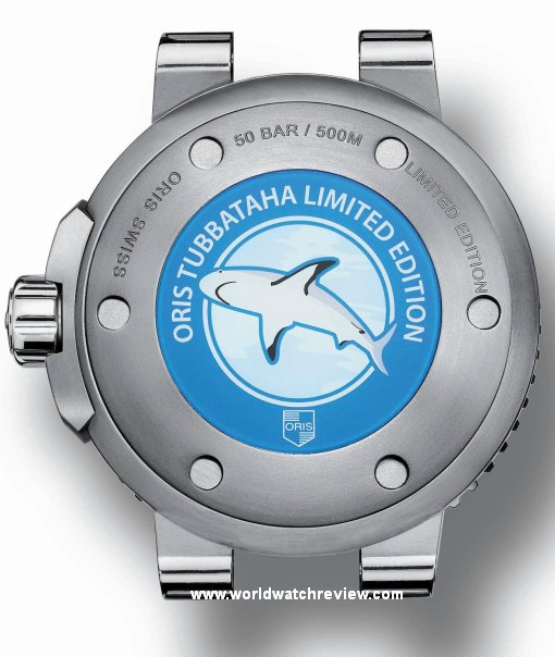 Oris Tubbataha Regulator (titanium case back)