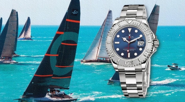 Rolex Oyster Perpetual Yacht-Master Blue Dial in Rolesium (Ref. 16622) Automatic watch