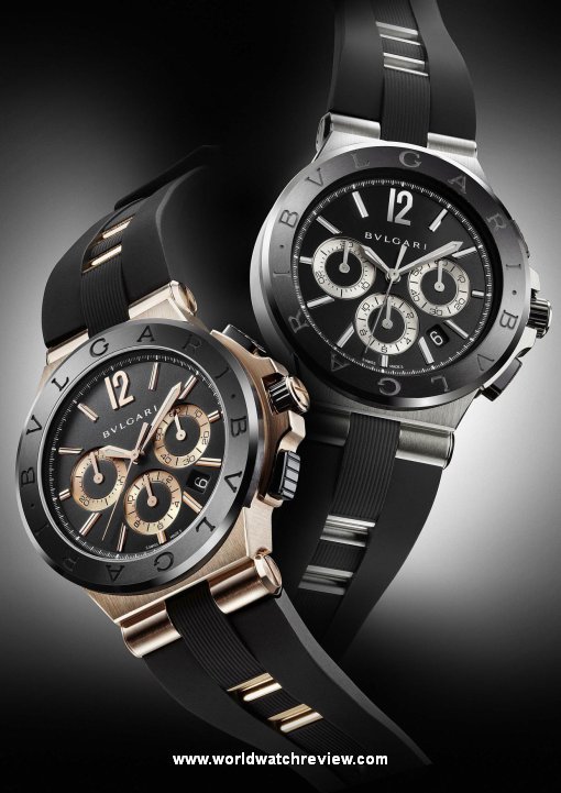 Bulgari Diagono Ceramic Chronograph Gets a Facelift WWR