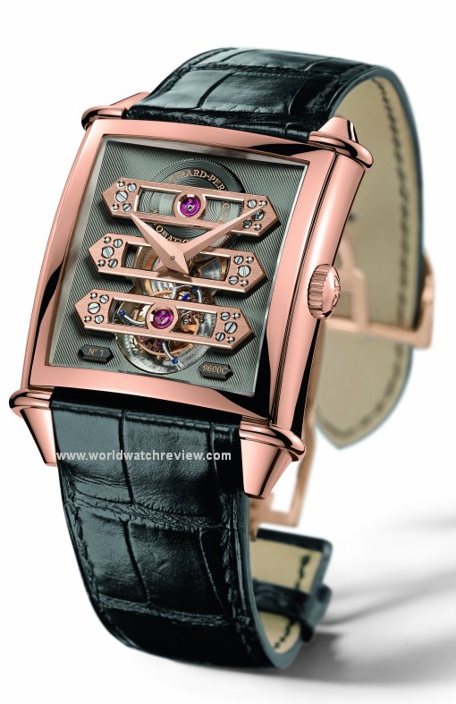 Girard-Perregaux Vintage 1945 Tourbillon Three Gold Bridges (Ref. 99880-52-001-BA6A) automatic wrist watch