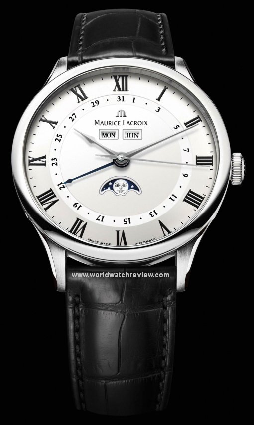 Maurice Lacroix Les Classiques Phases de Lune (white dial)