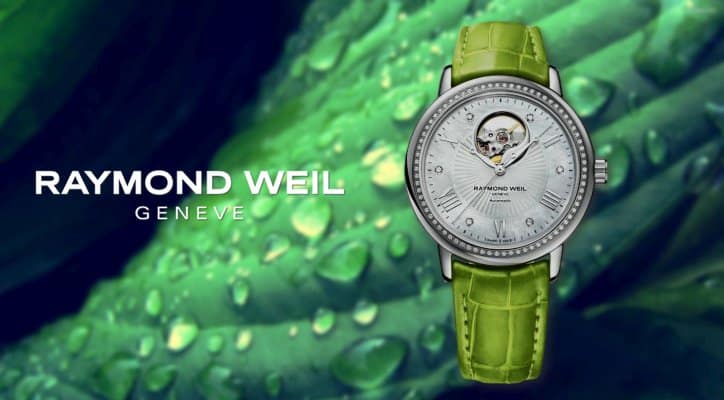 Raymond Weil Lady Maestro Open Heart Automatic watch