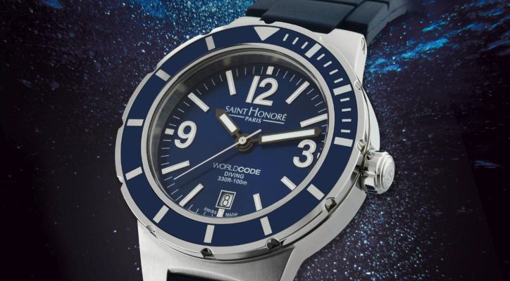 Saint-Honore Worldcode Diving Quartz (ref. 861202 71DBN)