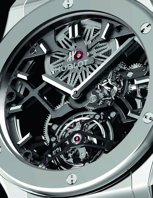 Hublot Classic Fusion Squelette Tourbillon Ferrari 250 GTO (skeletonized dial)