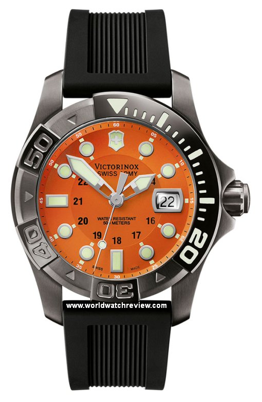 Victorinox Swiss Army Dive Master 500 (quartz, orange dial)