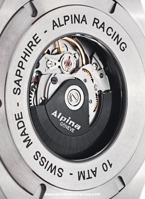 Alpina Racing Small Seconds 47mm (Ref. AL-535AB5AR26, Alpina AL-535 automatic caliber with branded rotor)