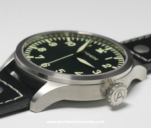 Archimede Pilot OR2 Hand-Wound Limited Edition (branded winding crown)