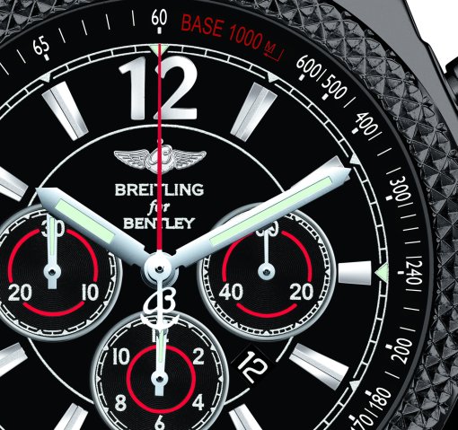 Breitling for Bentley Barnato 42 Midnight Carbon (luminous dial)