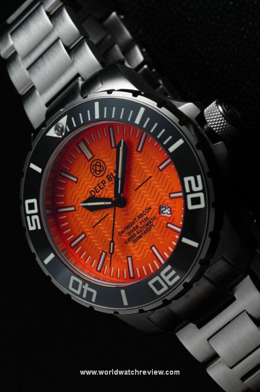 Deep Blue Daynight Recon (orange dial)