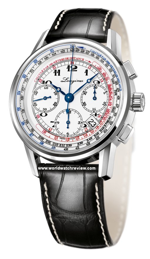 Longines Tachymeter Chronograph (front view)